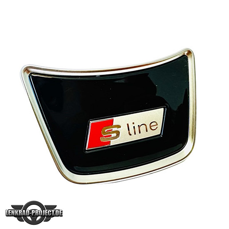 Auto Sline Lenkrad Abzeichen Schmücken Ring Aufkleber Abdeckung Für Audi A4  B8 A6 S6 C7 A3 8V A5 q5 8R S3 S4 A7 A1 8X TT Zubehör - AliExpress